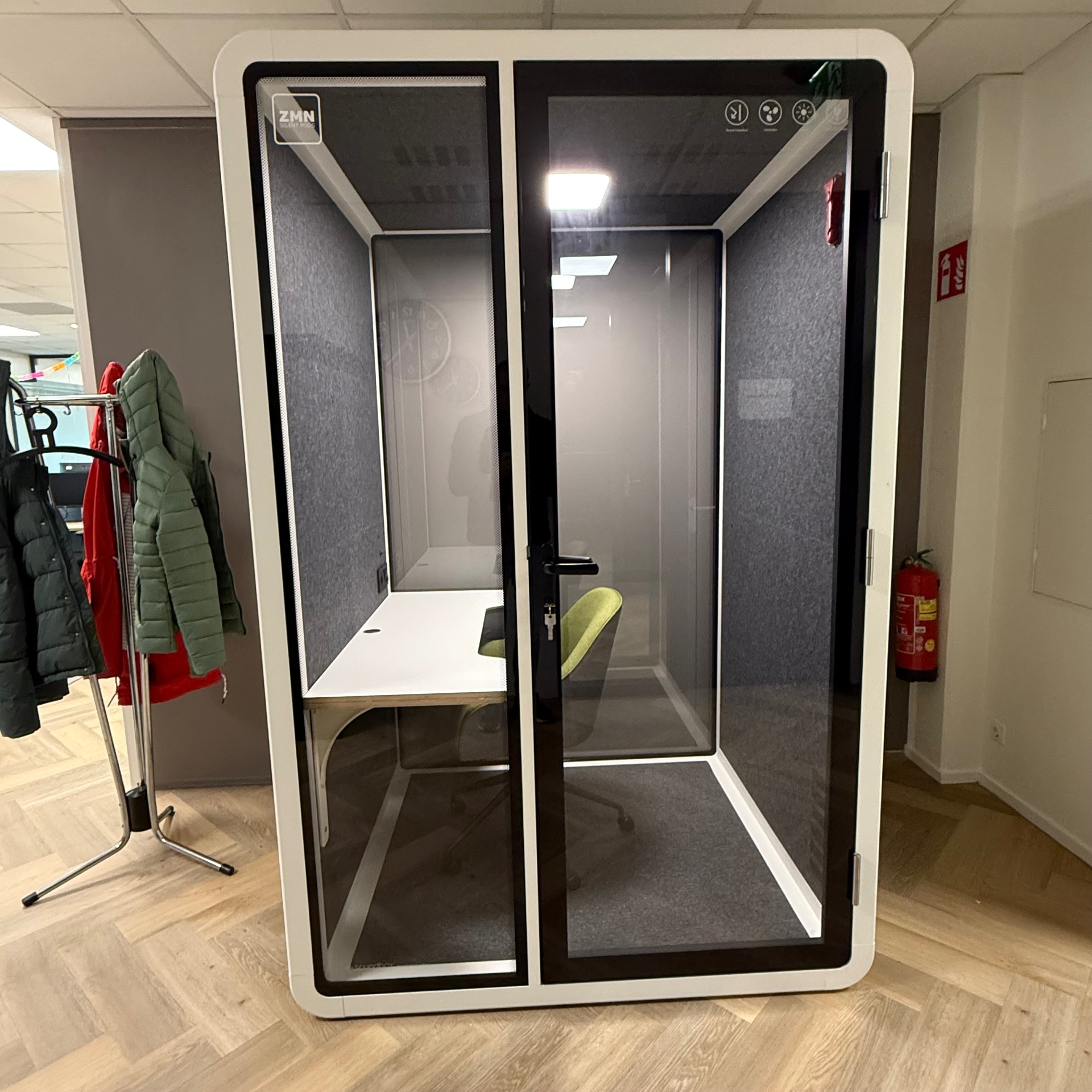 Door ZMN geplaatste silent pod 9